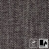 black-grey striped jacquard fabric from Wemyss