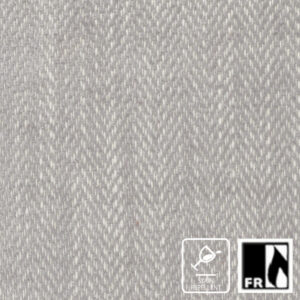 black-grey striped jacquard fabric from Wemyss