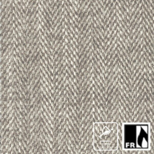 black-grey striped jacquard fabric from Wemyss