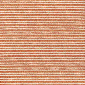 orange striped jacquard fabric from Wemyss
