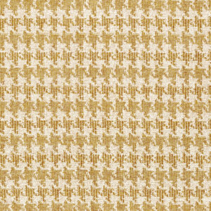 yellow checked jacquard fabric from Wemyss