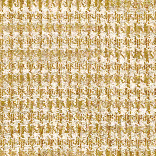 Polzeath Fabric - Citrine by yellow checked jacquard fabric from Wemyss