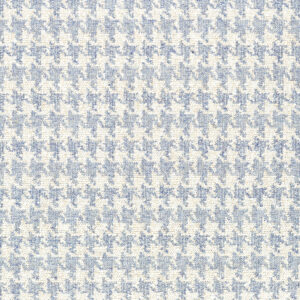 blue checked jacquard fabric from Wemyss