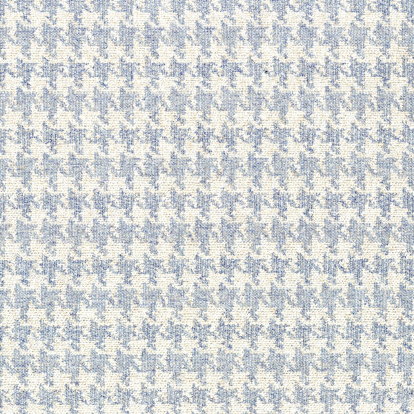 Polzeath Fabric - Ice Blue by blue checked jacquard fabric from Wemyss