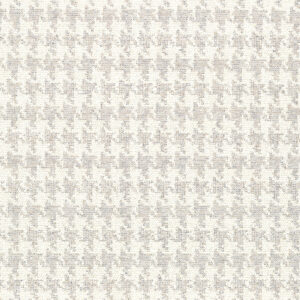 white checked jacquard fabric from Wemyss