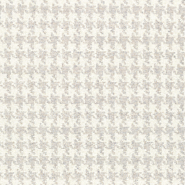 Polzeath Fabric - Pearl River by white checked jacquard fabric from Wemyss