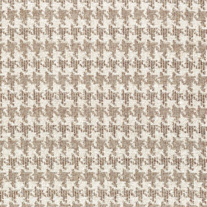 brown checked jacquard fabric from Wemyss