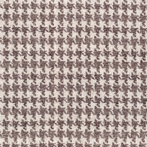 black-grey checked jacquard fabric from Wemyss