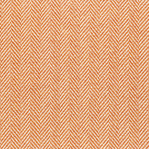 Quin Fabric - Tiger by orange striped jacquard fabric from Wemyss