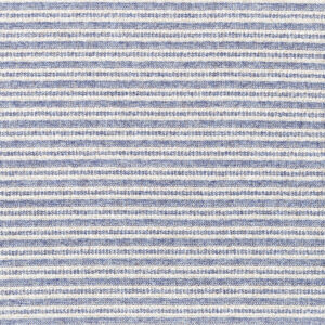 blue striped jacquard fabric from Wemyss