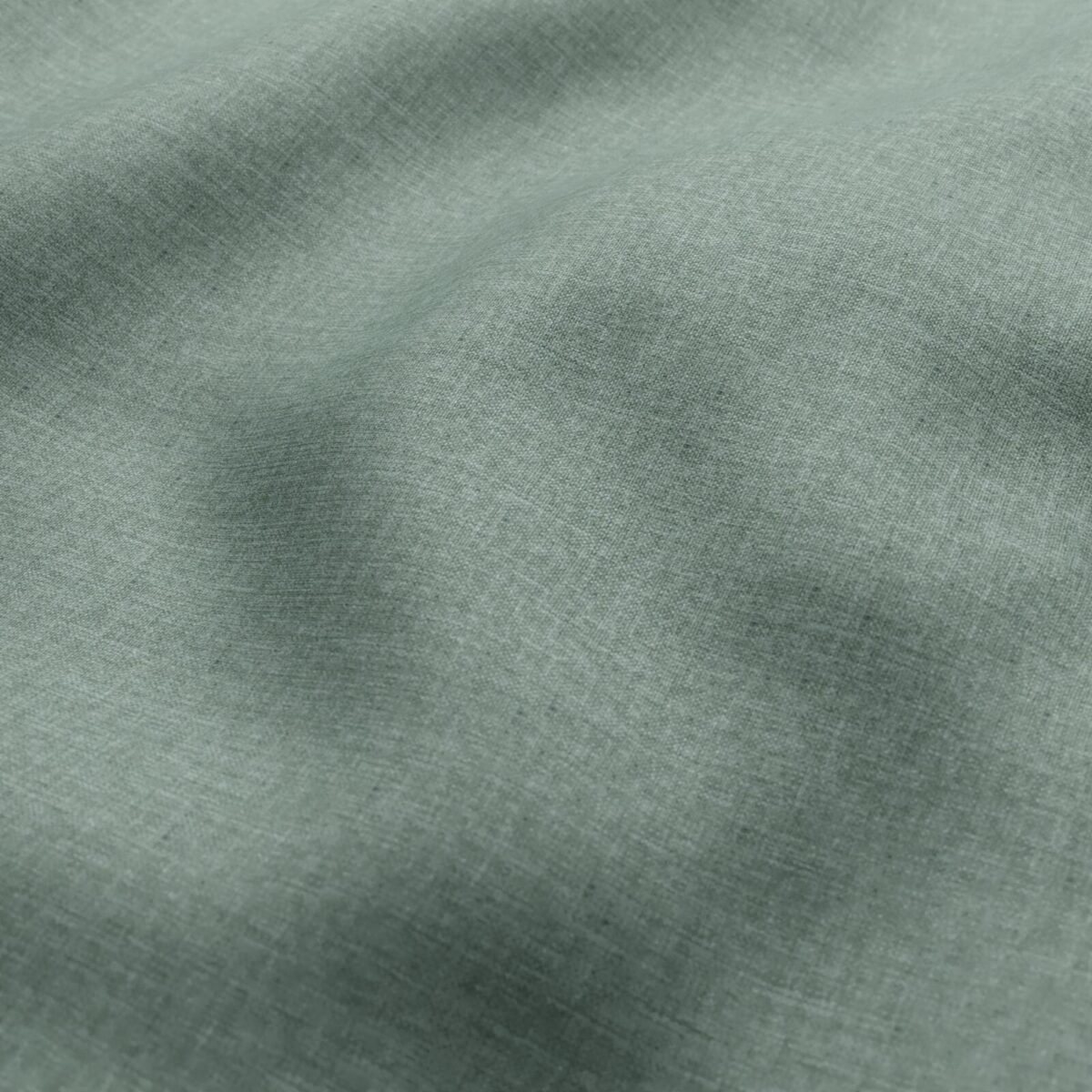 Ramblas Fabric - Willow by green plain woven fabric from Wemyss