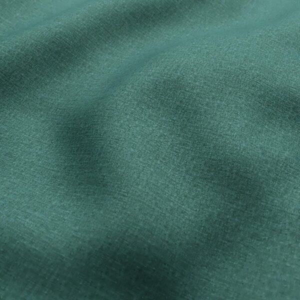 Ramblas Fabric - Forest by green plain woven fabric from Wemyss