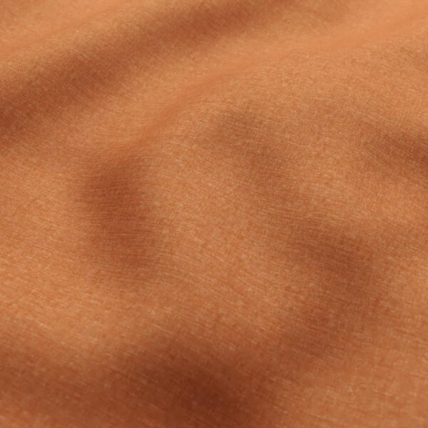 Ramblas Fabric - Rust by orange plain woven fabric from Wemyss