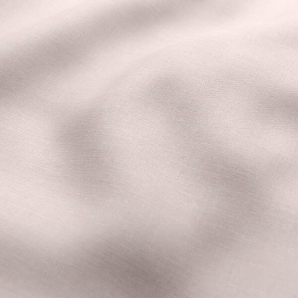 Ramblas Fabric - Powder Pink by pink plain woven fabric from Wemyss