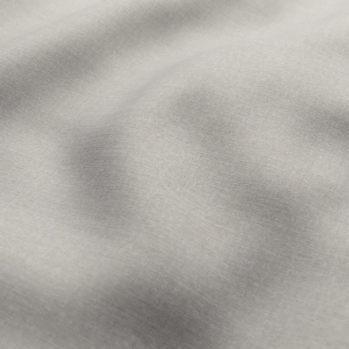 Ramblas Fabric - Mid Grey by black-grey plain woven fabric from Wemyss