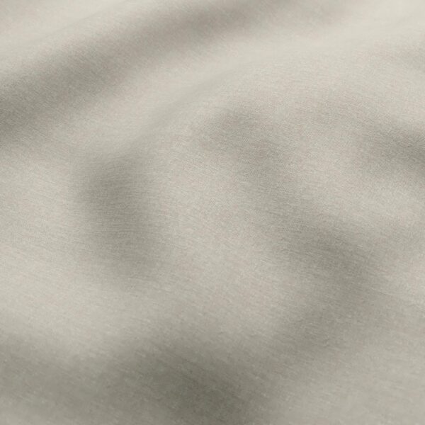 Ramblas Fabric - Feather by black-grey plain woven fabric from Wemyss