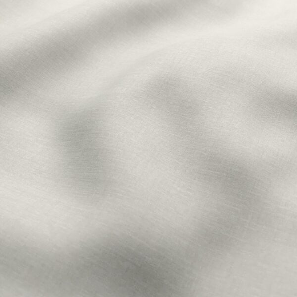 Ramblas Fabric - Greige by black-grey plain woven fabric from Wemyss