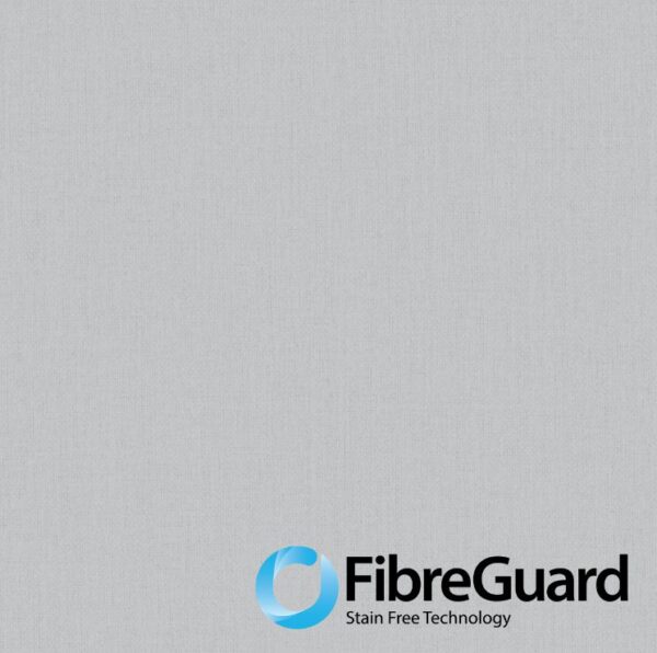 Ramblas Fabric - Marshmallow by black-grey plain woven fabric from Wemyss