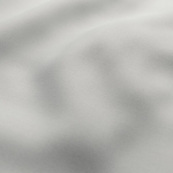 Ramblas Fabric - Pearl by white plain woven fabric from Wemyss