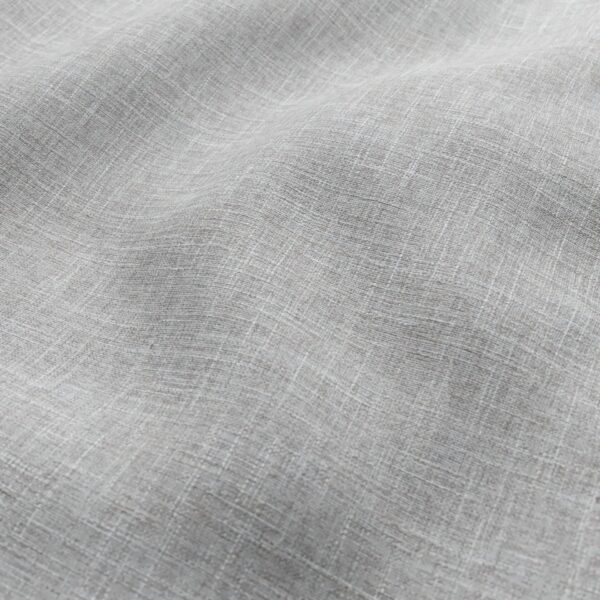 Rochelle Fabric - Mid Grey by black-grey plain jacquard fabric from Wemyss