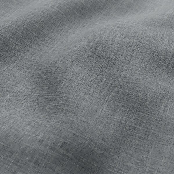 Rochelle Fabric - Pewter by black-grey plain jacquard fabric from Wemyss