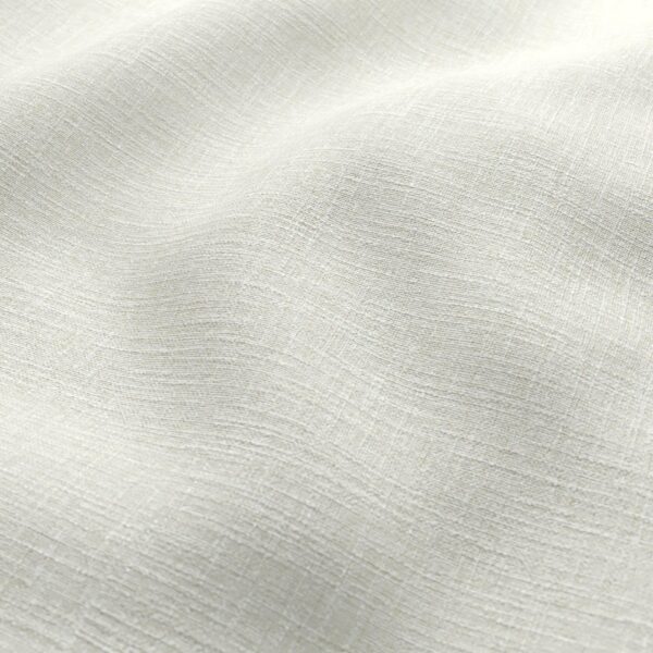 Rochelle Fabric - Linen by white plain jacquard fabric from Wemyss