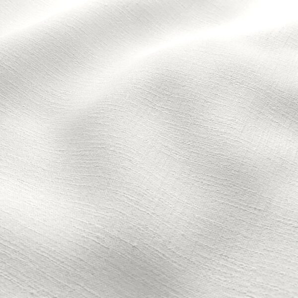 Rochelle Fabric - Chalk by white plain jacquard fabric from Wemyss
