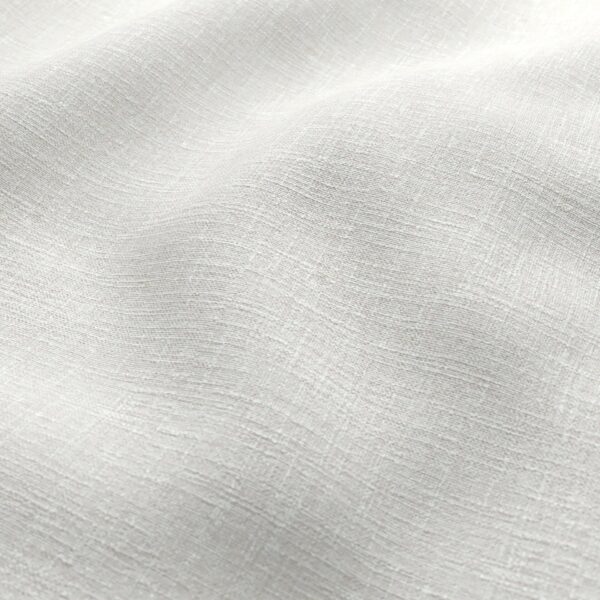 white plain jacquard fabric from Wemyss