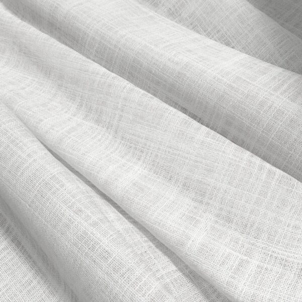 black-grey plain voile-sheer fabric from Wemyss