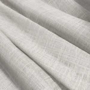 black-grey plain voile-sheer fabric from Wemyss