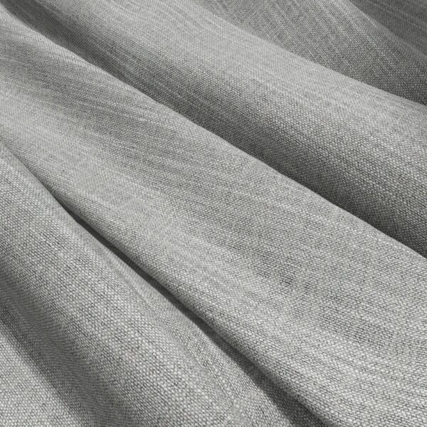 Cara Fabric - Granite by black-grey plain voile-sheer fabric from Wemyss