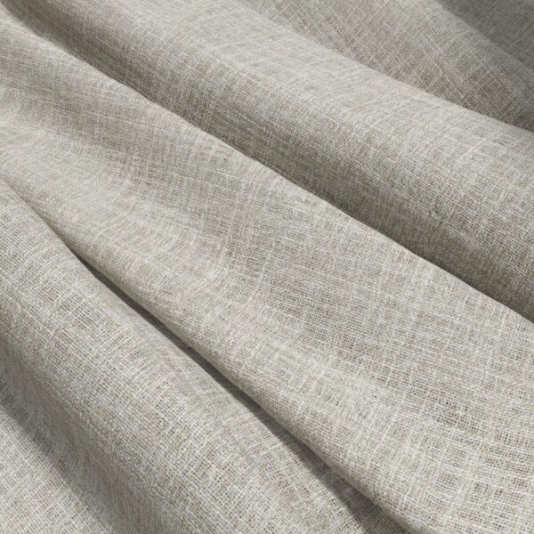Cara Fabric - Burnt Sugar by brown plain voile-sheer fabric from Wemyss