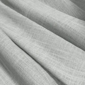 black-grey plain voile-sheer fabric from Wemyss