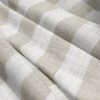 neutral striped voile-sheer fabric from Wemyss