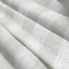 neutral striped voile-sheer fabric from Wemyss