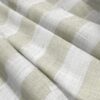 green striped voile-sheer fabric from Wemyss