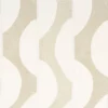 neutral striped embroideried fabric from Camengo