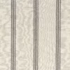 black-grey striped embroideried fabric from Camengo