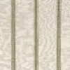 neutral striped embroideried fabric from Camengo