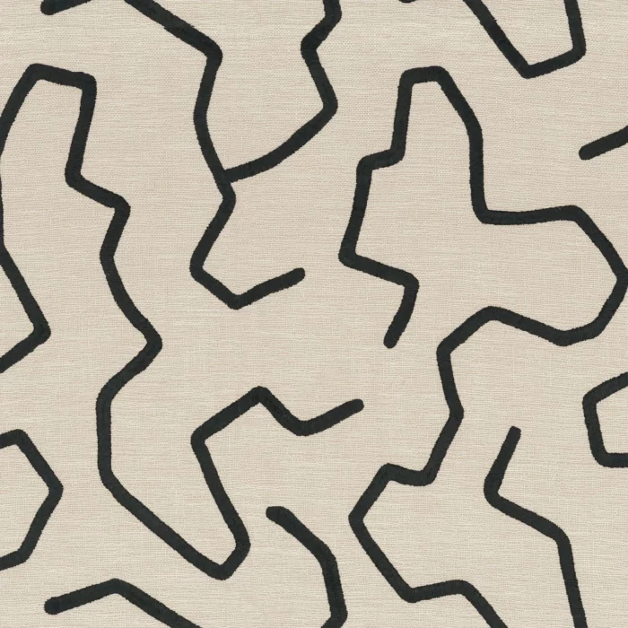 Orma Fabric - Carbone swatch
