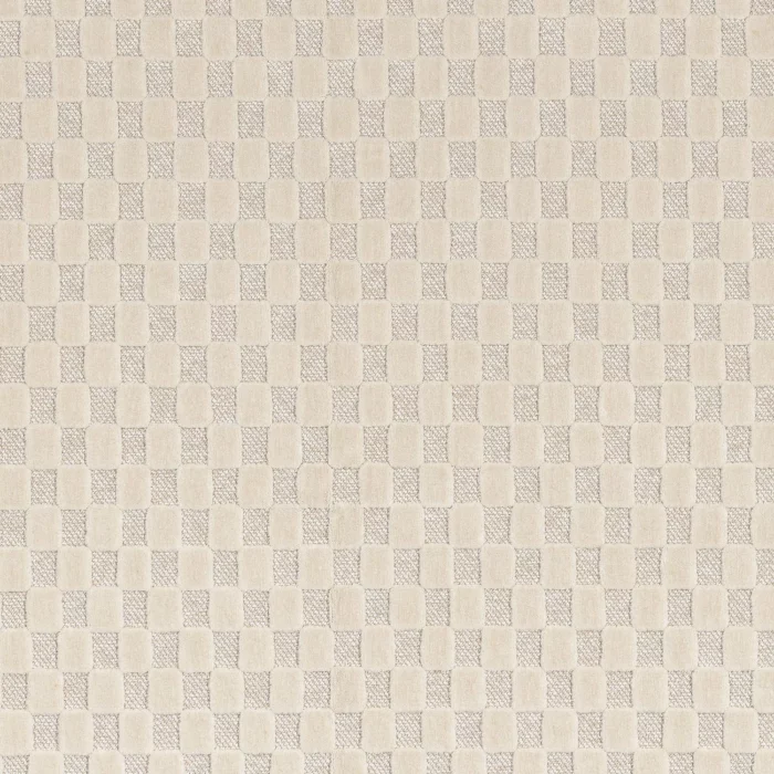 Scacchiera Fabric - Milk swatch