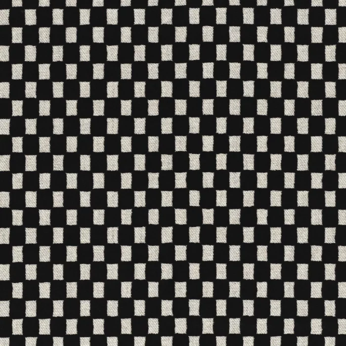 Scacchiera Fabric - Carbone swatch