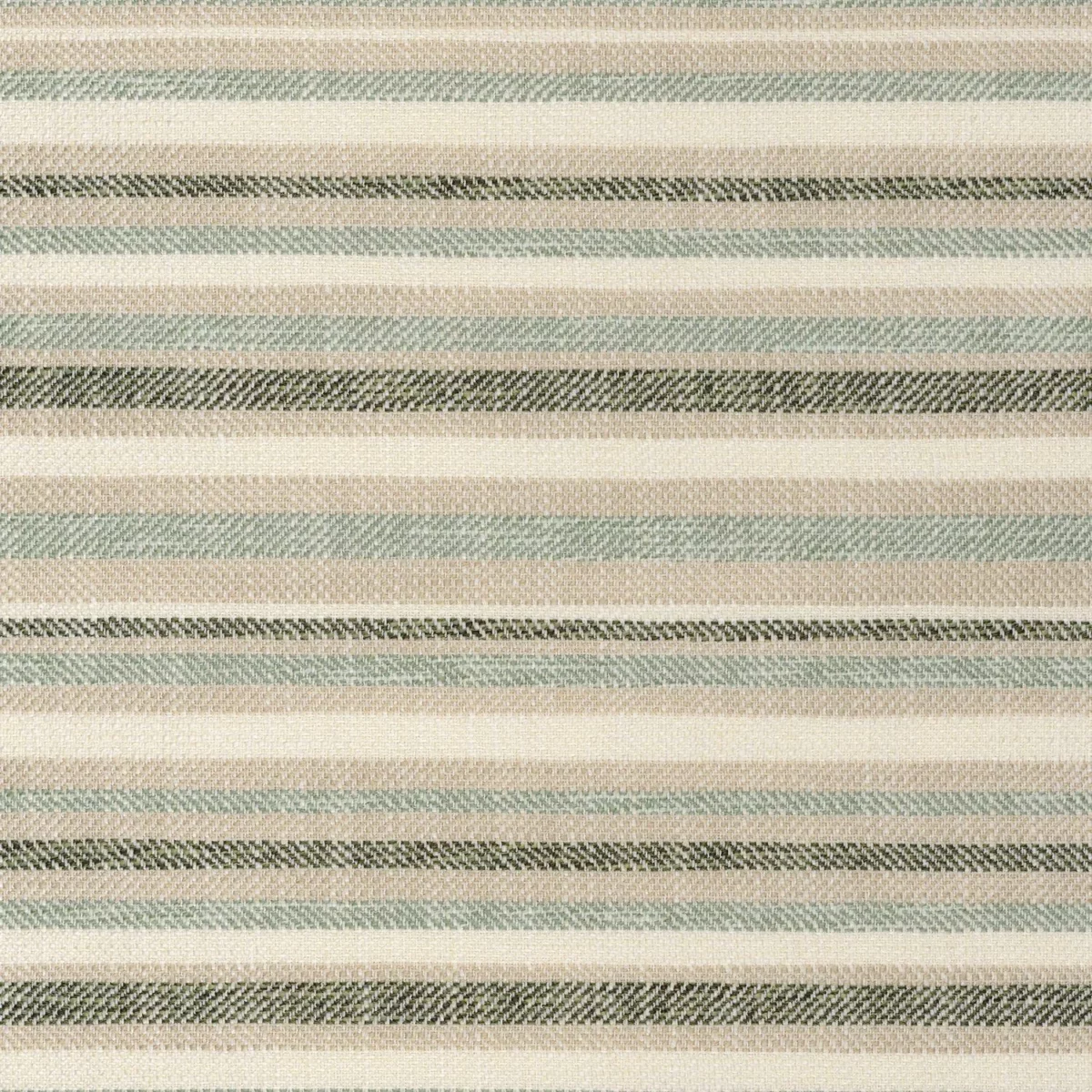 Graffio Fabric - Celadon by blue striped woven fabric from Camengo