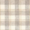 neutral checked woven fabric from Camengo