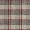 red checked woven fabric from Camengo