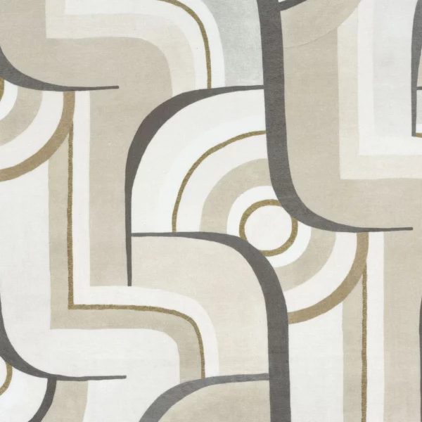 Chicago Fabric - Lin by neutral misc printed fabric from Camengo