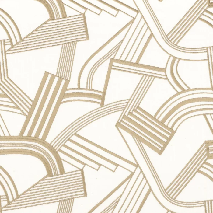 Annees Folles Fabric - Lin swatch