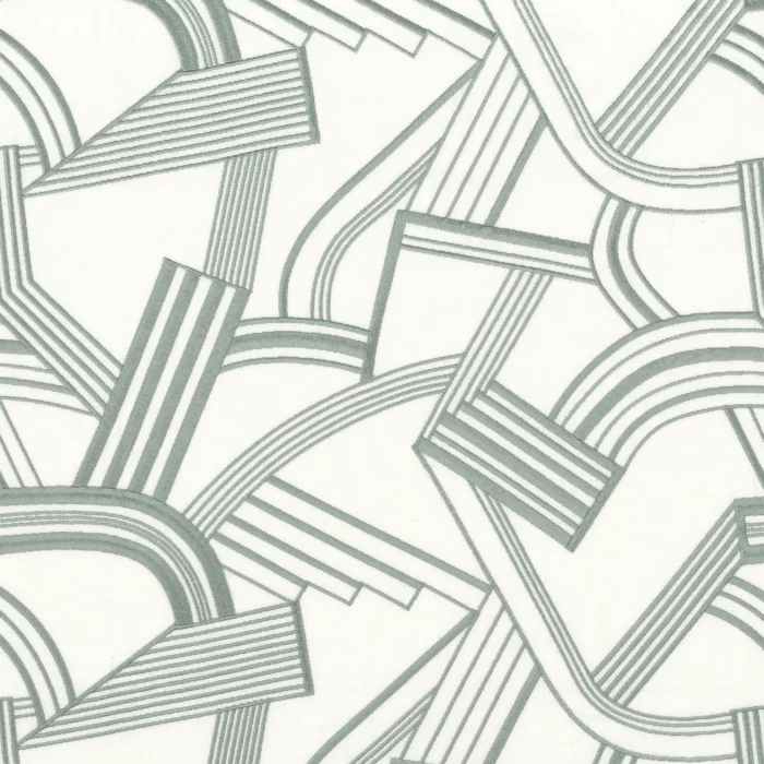 Annees Folles Fabric - Brume swatch
