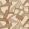 orange misc embroideried fabric from Camengo