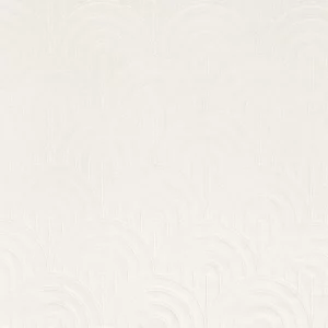 white retro embroideried fabric from Camengo